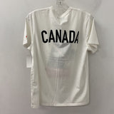 DSQUARED2 WOMEN'S T-SHIRT off white brown red L