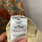 louise misha WOMEN'S DRESS beige red orange M/42