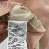 Banana Republic WOMEN'S BLAZER/JACKET pink herringbone 4