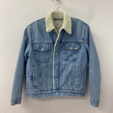 SUNDAY BEST WOMEN'S DENIM JACKET blue cream XS
