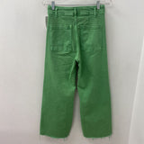 ZARA WOMEN'S JEANS lime 6
