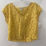 REITMANS WOMEN'S BLOUSE/SHIRT yellow S