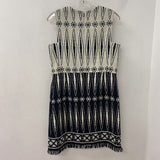 TORY BURCH WOMEN'S DRESS black white 8