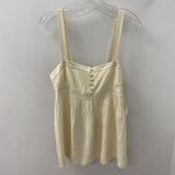 J CREW WOMEN'S BLOUSE/SHIRT cream 10