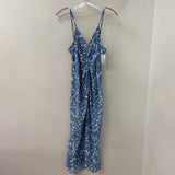 e.ssue WOMEN'S DRESS blue white S