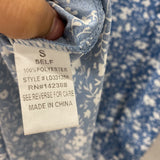 e.ssue WOMEN'S DRESS blue white S