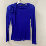 GIORGIO ARMANI WOMEN'S TOP royal blue A/40