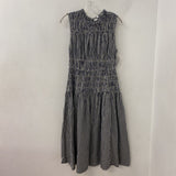 GAP WOMEN'S DRESS navy cream M