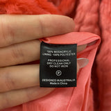 UNREAL FUR WOMEN'S COAT pink S
