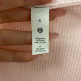 LULULEMON WOMEN'S CARDIGAN pale pink 6