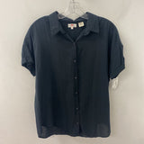 LEVI WOMEN'S BLOUSE/SHIRT black M