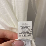 MADEWELL WOMEN'S T-SHIRT white M