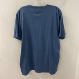 ABERCROMBIE & FITCH WOMEN'S T-SHIRT blue XL
