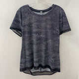 LULULEMON WOMEN'S ACTIVE TOP black white M/L