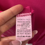 PURA SETA WOMEN'S CARDIGAN hot pink S