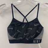 NIKE WOMEN'S ACTIVE BRA black grey XS
