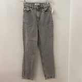 ABERCROMBIE & FITCH WOMEN'S JEANS grey 2L