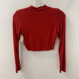 rachel pally WOMEN'S TOP red S