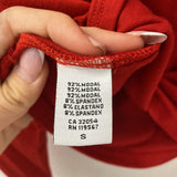 rachel pally WOMEN'S TOP red S