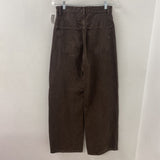 ZARA WOMEN'S JEANS brown 4