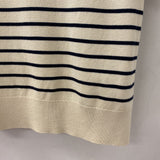 MELANIE LYNE WOMEN'S TOP cream navy XL