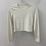 TNA WOMEN'S ACTIVE TOP white M