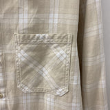 TNA WOMEN'S BLOUSE/SHIRT beige white M
