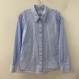 BABATON WOMEN'S BLOUSE/SHIRT blue white M