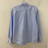 BABATON WOMEN'S BLOUSE/SHIRT blue white M