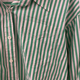 WILFRED WOMEN'S BLOUSE/SHIRT green off white M