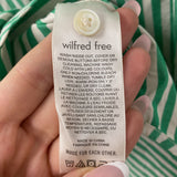 WILFRED WOMEN'S BLOUSE/SHIRT green off white M