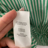 WILFRED WOMEN'S BLOUSE/SHIRT green off white M