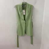 ZARA WOMEN'S BLAZER/JACKET green S