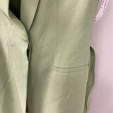 ZARA WOMEN'S BLAZER/JACKET green S
