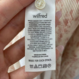 WILFRED WOMEN'S DRESS cream rust S