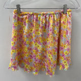 FOR LOVE & LEMONS WOMEN'S SKIRT pink yellow XS