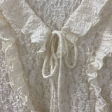 ZARA WOMEN'S TOP beige M