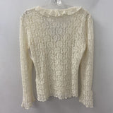 ZARA WOMEN'S TOP beige M