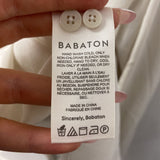 BABATON WOMEN'S BLOUSE/SHIRT beige S