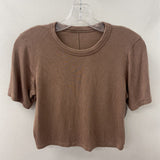 LULULEMON WOMEN'S ACTIVE TOP brown S