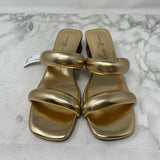 CHINESE LAUNDRY WOMEN'S SANDALS gold 9
