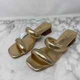 CHINESE LAUNDRY WOMEN'S SANDALS gold 9
