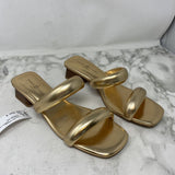 CHINESE LAUNDRY WOMEN'S SANDALS gold 9