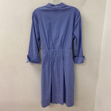 JOSEPH RIBKOFF WOMEN'S DRESS blue white 12