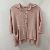 made in Italy WOMEN'S TOP pink L