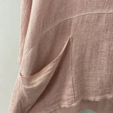 made in Italy WOMEN'S TOP pink L