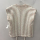 ZARA WOMEN'S CARDIGAN white rust M