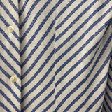 NARACAMICiE WOMEN'S BLOUSE/SHIRT blue white M/2