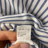NARACAMICiE WOMEN'S BLOUSE/SHIRT blue white M/2