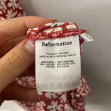 REFORMATION WOMEN'S DRESS red white blue 10